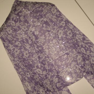 LILA ŠAL S SREBRNIM NITIMA - NOVO