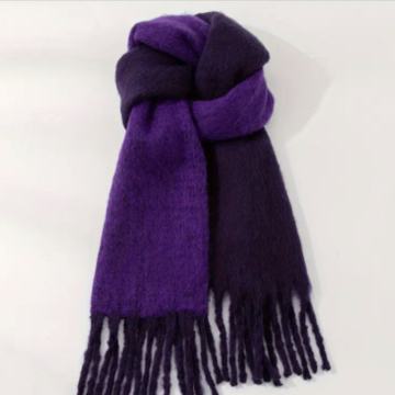 LJUBIČASTI ZIMSKI ŠAL - NOVO