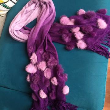 Pašmina sa pravim mucekima