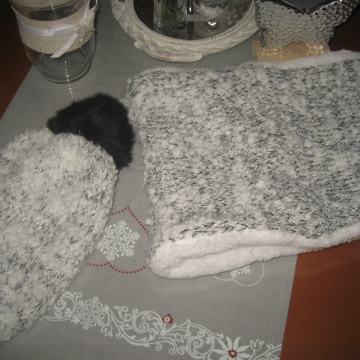 NOVO - KOMPLET ŠAL + KAPA VEL. UNI