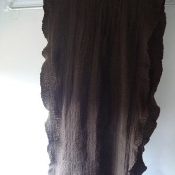 Šal - Croata - smeđi - vuneni