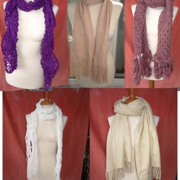 Ženski šal, više komada