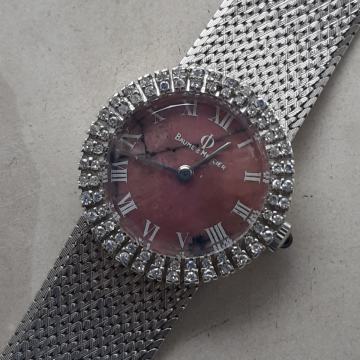 BAUME & MERCIER ZLATNI SAT 26mm 18kt S DIJAMANTIMA 0,54CT/R1,RATE!