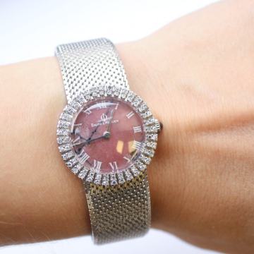 BAUME & MERCIER ZLATNI SAT 26mm 18kt S DIJAMANTIMA 0,54CT/R1,RATE!