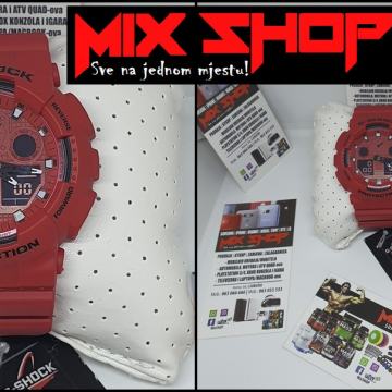 RED CASIO G-SHOCK PERFEKTNI MUŠKI/ŽENSKI SAT/SATOVI *NOVO*GARANCIJA