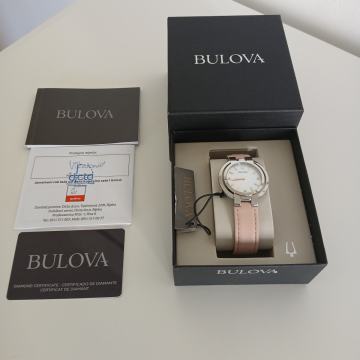 NOVO - BULOVA 96P197 DIAMOND RAČUN+GARANCIJA+CERTIFIKAT