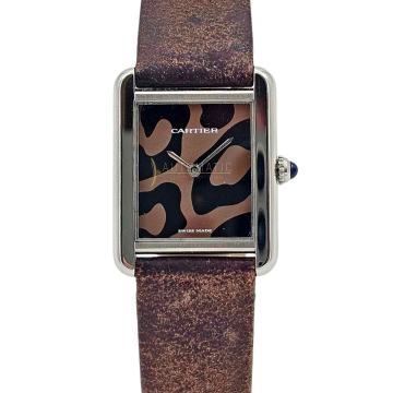 Cartier Tank Solo M Leopard Dial