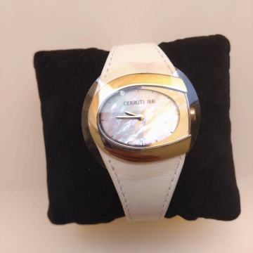 CERRUTI 1881 Transatlantic / White / Mother of Pearl Dial / CT62632