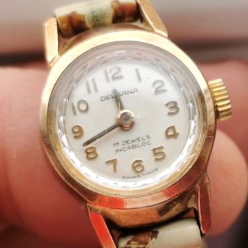 Delbana, pozlata, navijač