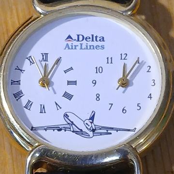 DeltaAirlines žeski quartz sat