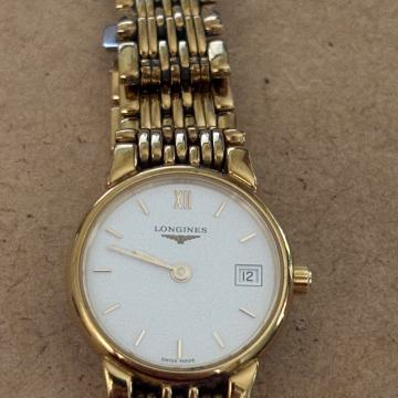Longines La Grande Classique Elegance L5.132.2 Champagne Gold PVD