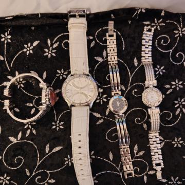 Lot 4 ženska sata: Casio, Marc Ecko, Menor + modni cuff