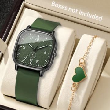 MASLINASTO ZELENI ŽENSKI + NARUKVICA  -  NOVO