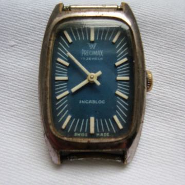 PRECIMAX 17 JEWELS ICABLOCK -SWISS MADE - 2111 - RARE LADY WATCH