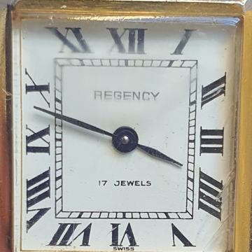 REGENCY 17 JEWELS FIRST TANK WATCH