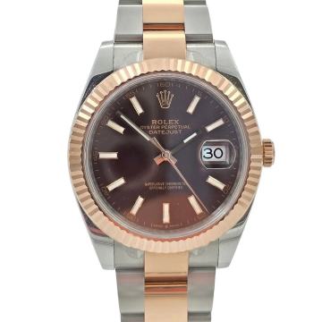 Rolex Datejust 41 Choco Dial