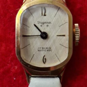 SAT.DUGENA 801, ž. Mehanički 17 rubis, Radi. Mob