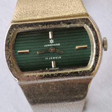 SAT. JUNGHANS-navijač. ž. Staro. 17 rubis. 835, radi. Mob