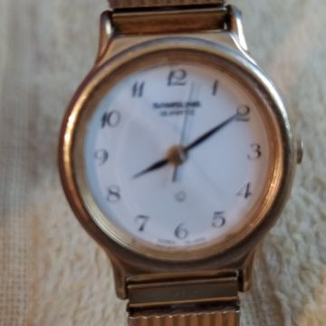 Ženski pozlaćeni sat "SAMSUNG"