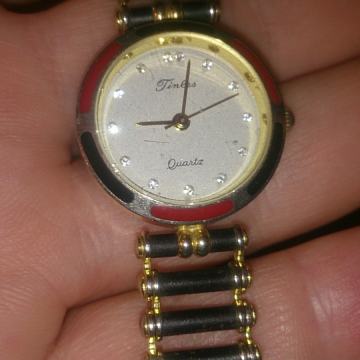ANTIKNI RUČNI ŽENSKI SAT TINLES QUARTZ MANJE KUĆIŠTE