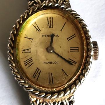 ženski srebrni sat - Prizma incablock