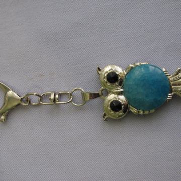 PRIVJESAK Sova, metalna sa plavim elementom. SAND-2