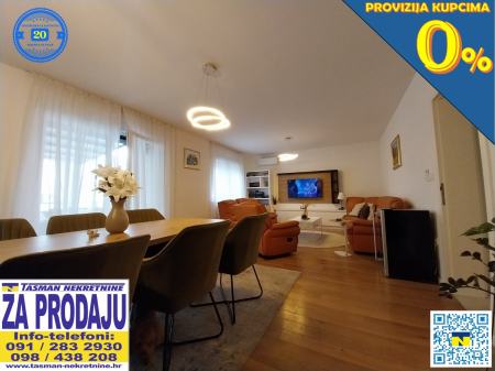 LUKSUZNI 4-SOBAN 135m2+DVORIŠTE 130m2+DVORIŠNI STAN 35m2! 3 PARKINGA!