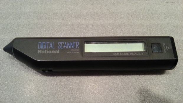 Panasonic National digital scanner bar code reader