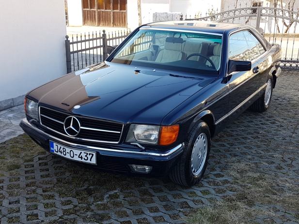 Mercedes 126 coupe 500 SEC automatik, 1984 god.