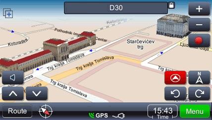 karta hrvatske navigacija Auto GPS navigacija   Mio C320   karte Hrvatske i Europe karta hrvatske navigacija