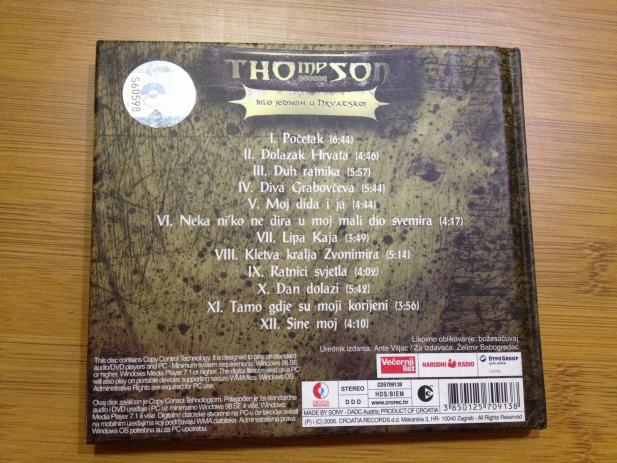 Thompson Bilo Jednom U Hrvatskoj