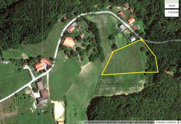 radakovo karta Građevinsko zemljište: Radakovo, 5600 m2 radakovo karta