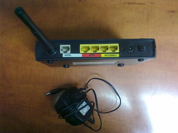 Connecting a router to