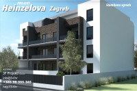 Stambena građevina Projekt Heinzelova - Zagreb, stambena zgrada