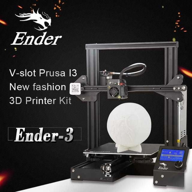 3D printer Ender 3, sastavljen i kalibriran