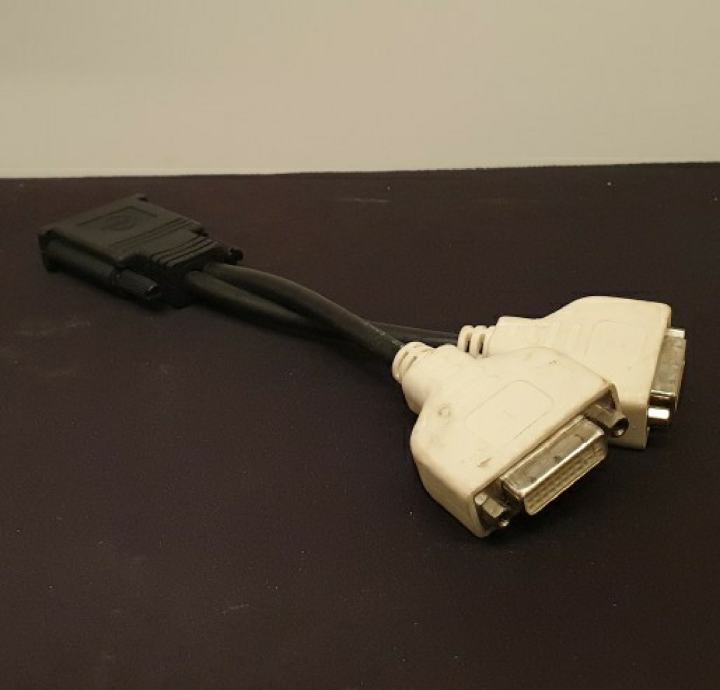 Molex DVI-D Dual Link muški na dvostruki ženski Y-razdjelni kabel