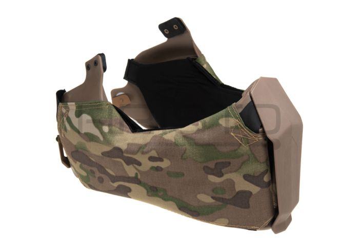 FMA Airsoft Maske Half Face Mask Gunsight Mandible Für Schnelle Helm