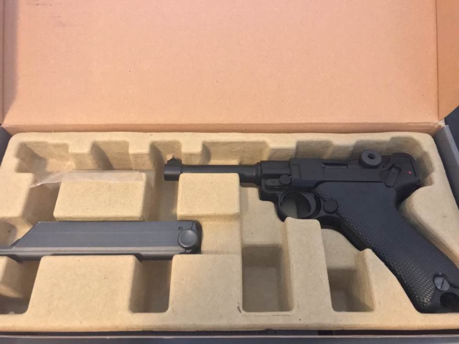 pištolj Luger za airsoft (Green Gas)