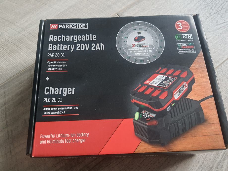 Baterija Parkside 20V 2Ah (PAP 20 B1)