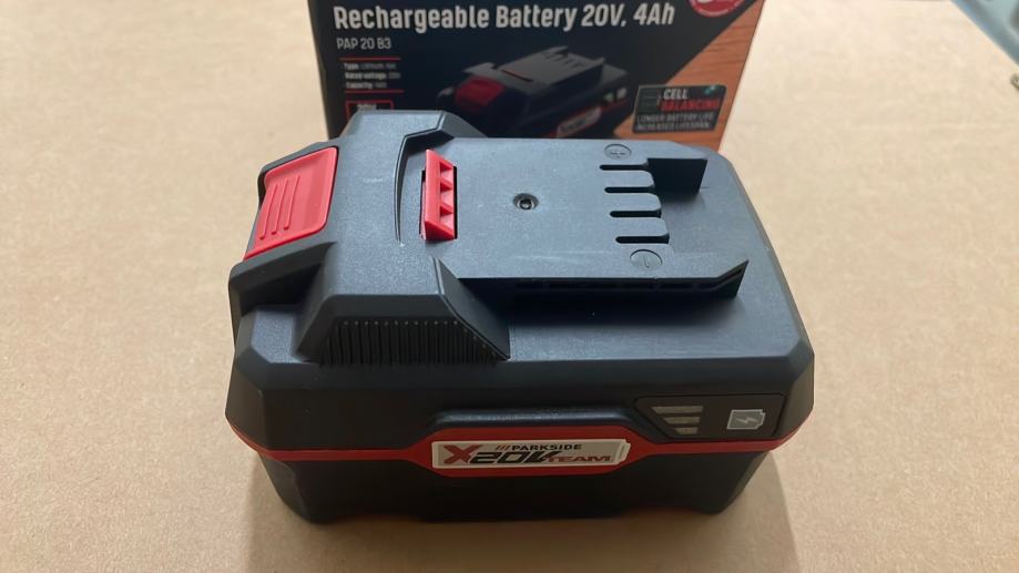 Baterija Parkside 4Ah / 20V