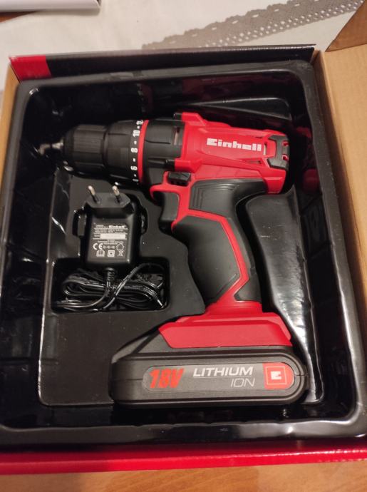 Einhell TC-CD 18-2 Li 18V 1.5 Ah Çift Akülü Vidalama Kwb 32 Parça Bits Seti