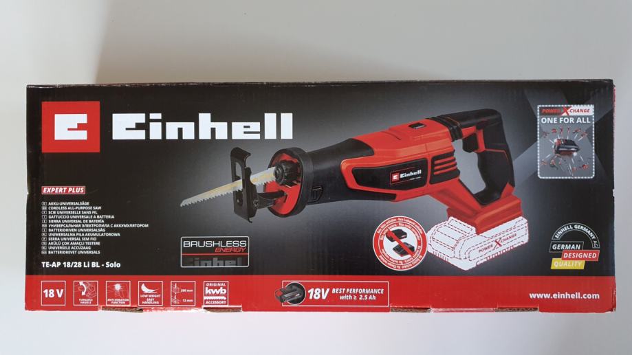 Sega Universale Einhell A Batteria - Senza Spazzole, Per Legno, Metallo E Plastica - Sistema Power X-Change - Foto 5