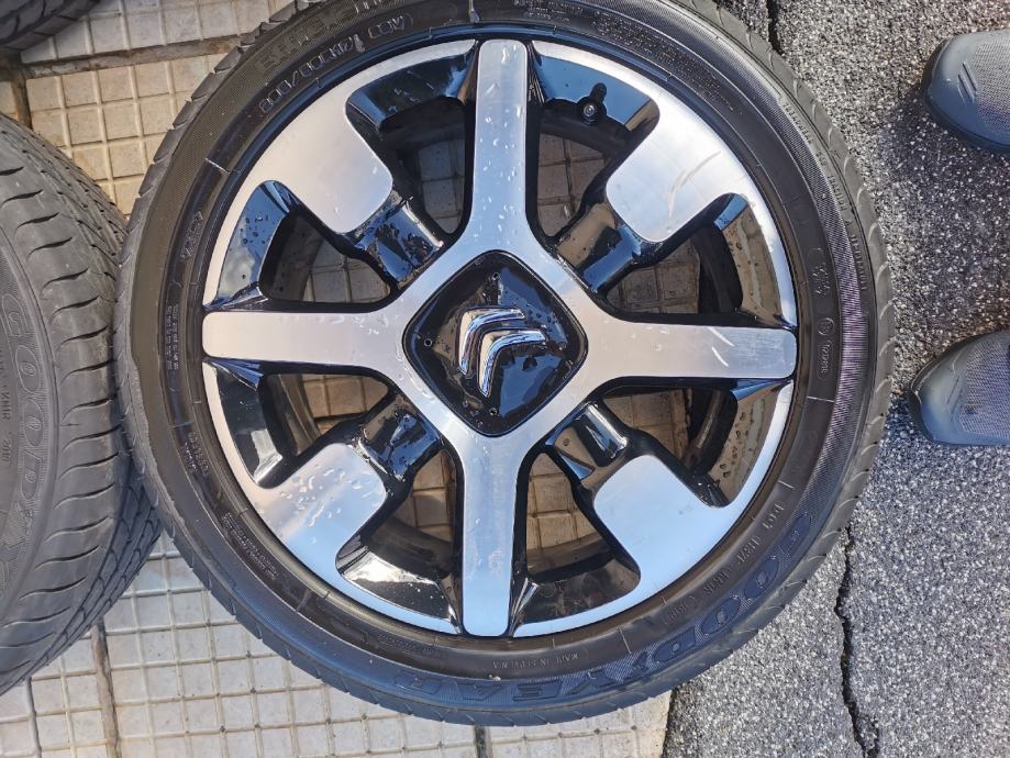Lot De 4 Jantes Aluminium Citroën C4 III - 17 Pouces, 7J, ET42, 4x108, Occasion En Bon état
