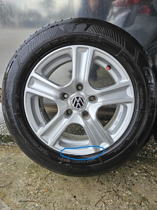 Cola R15 Alu felge RC-DESIGN RC19 15 cola + gume Goodyear 195/65 R15