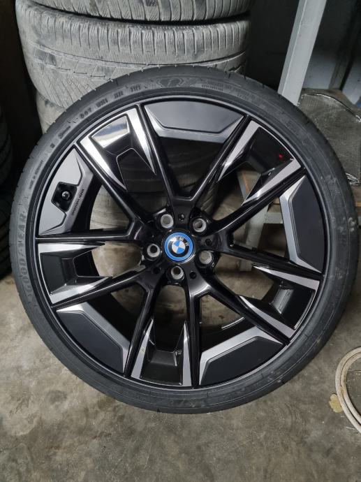 AFTERMARKET Aluminum Alloy Wheel For BMW 20x8.5 - 5x120mm Black/Silver H3078F