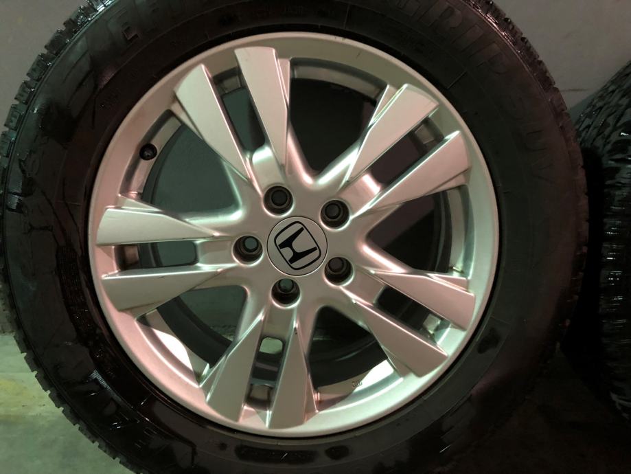 HONDA ALU FELGE R17 CRV, ACCORD, CIVIC,HRV,FRV SET   GOODYEAR GUME