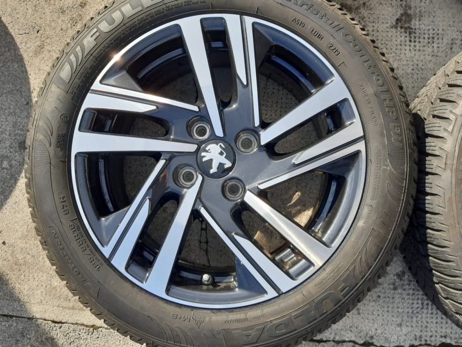 Peugeot 208 GT alu felge 16 original, rupe 4x108 + gume , demontaza