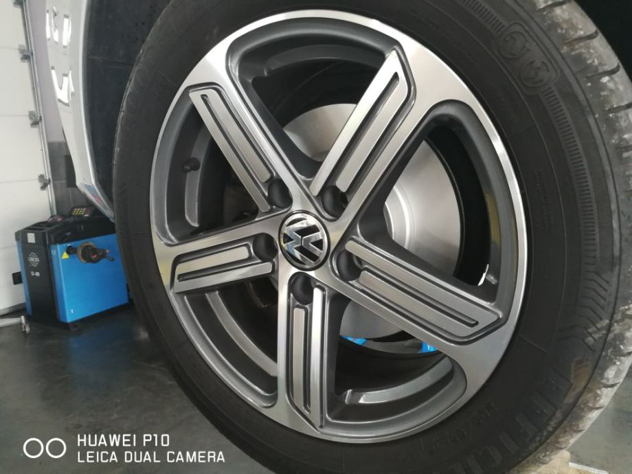 VW alu felge + ljetne gume Kumho 205-55/16  5x112 57.1
