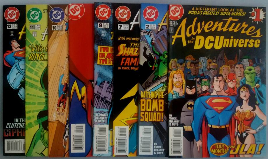 Adventures in DC Universe #1,2,7-12 / DC 1997