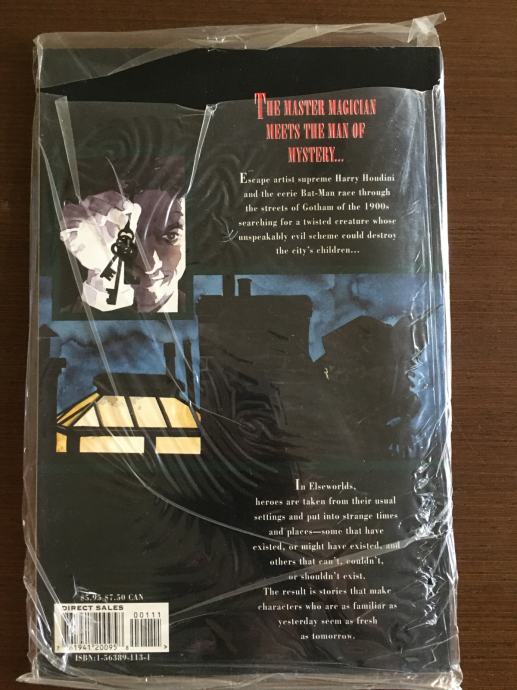 BATMAN: BATMAN & HOUDINI - THE DEVILS WORKSHOP - ELSEWORLDS